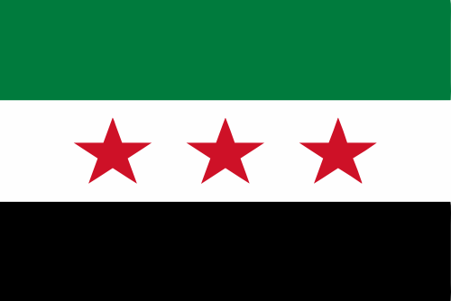 Syria flag illustration