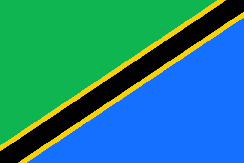 Tanzania flag illustration