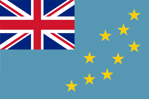 Tuvalu flag illustration