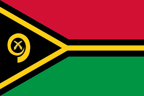 Vanuatu flag illustration