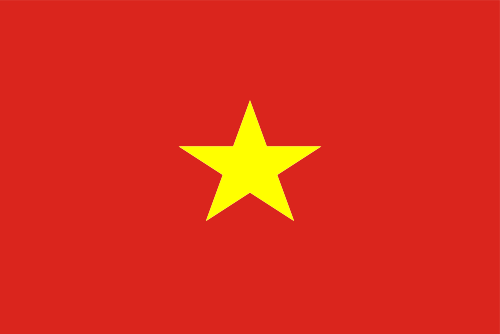 Vietnam flag illustration