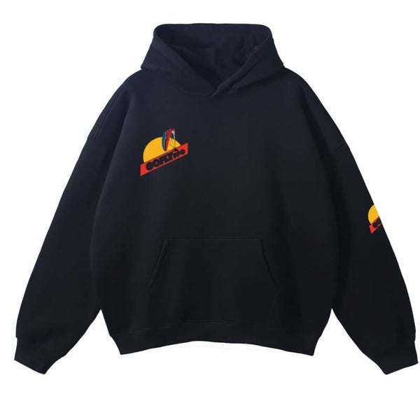 Go fly hoody black
