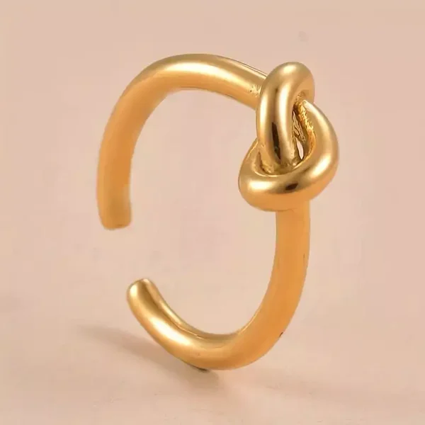 Bague À Nœud Chic