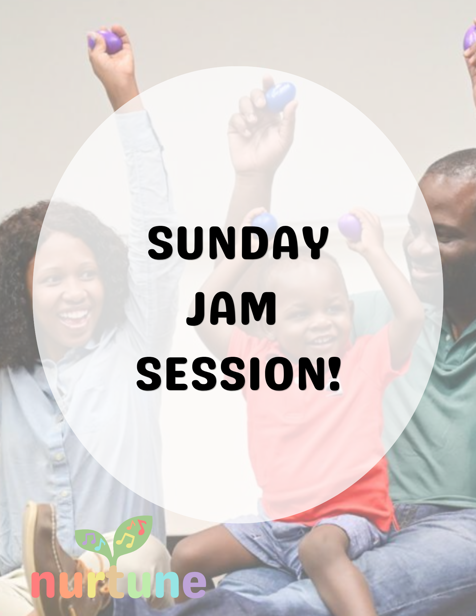 Nurtune Sunday Jam Session (0–5 yrs) – Special Times Play Cafe