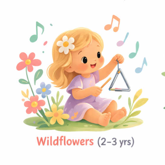 9 Week Nurtune Class (Wildflowers 2-3 Yrs)