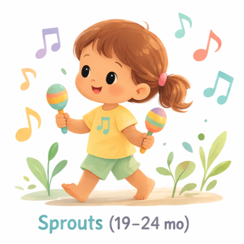 9 Week Nurtune Class  (Sprouts 19-24mo)