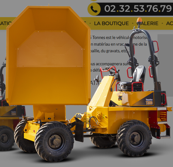 Dumper 3 tonnes 5