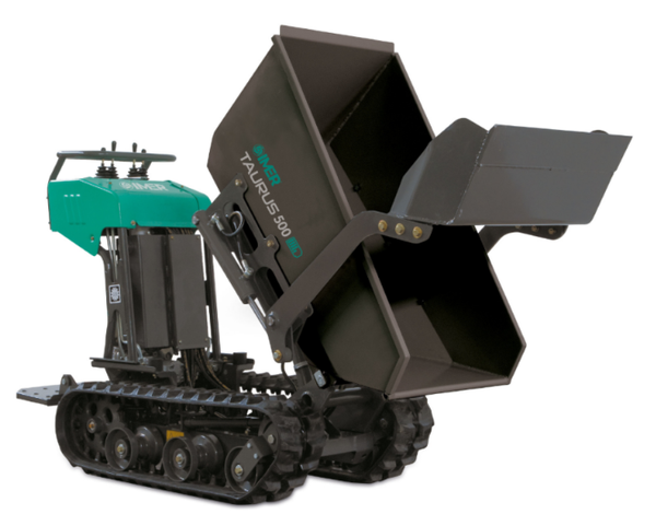 Mini dumper a chenille