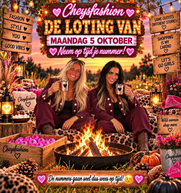 MAANDAG 5 OKTOBER  LIVE MIS HET NIET 19:00