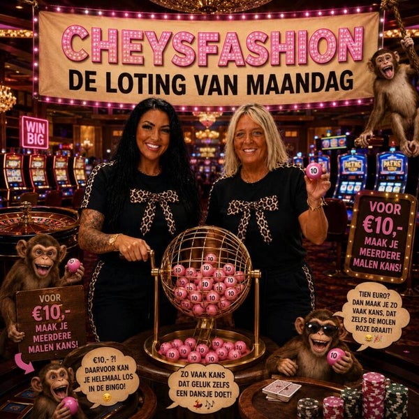 MAANDAG LOTING 19:00 KIES JE NUMMER!