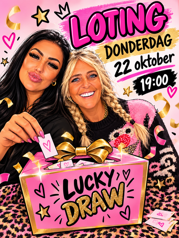 DONDERDAG 22 OKTOBER  LOTING  19:00 KIES JE NUMMER!