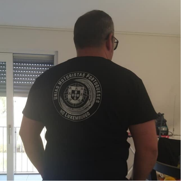 T-shirt UNIAO MOTORISTAS PORTUGUESES NO LUXEMBURGO