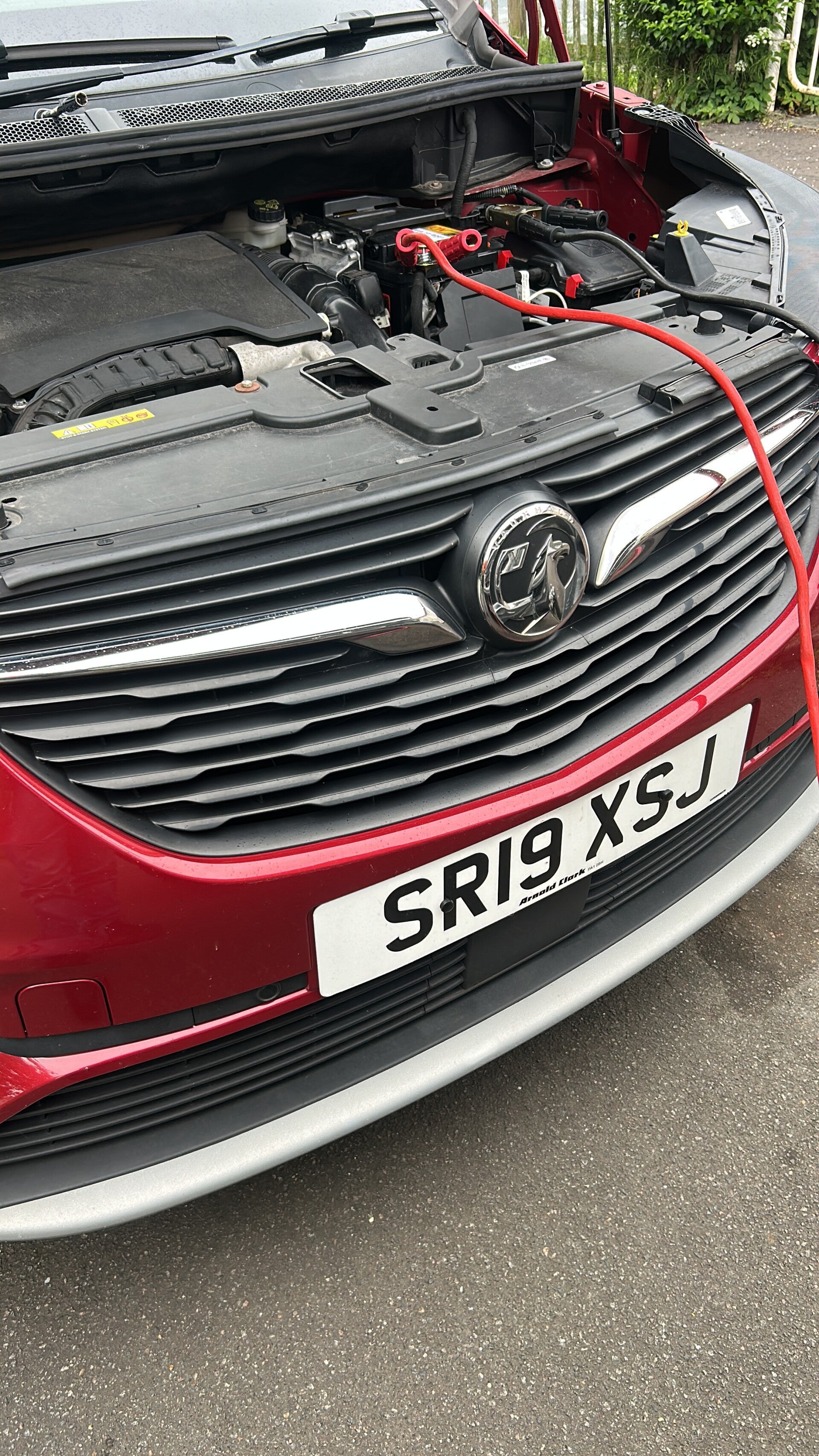 Car Battery Jump Start