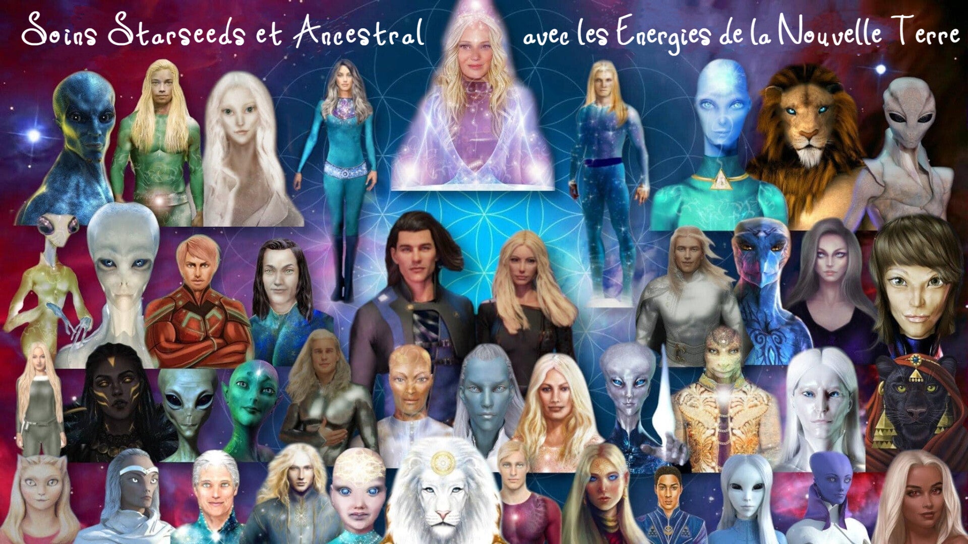 Vibratelier Soins Starseeds et Ancestral avec les Energies de la Nouvelle Terre