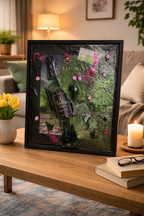 Velora Crystal Frame – Rosé Fusion 52x42