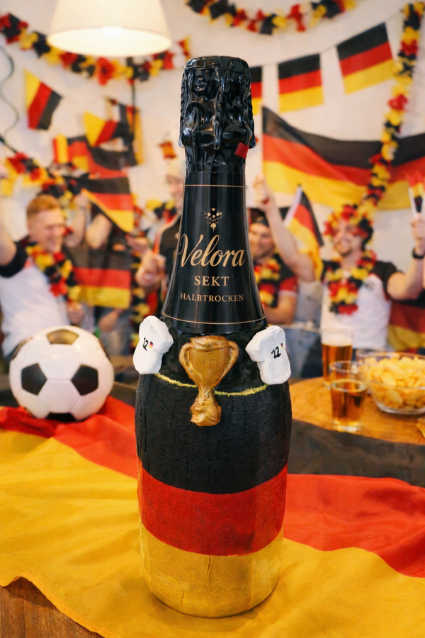 Finaljubel Sekt