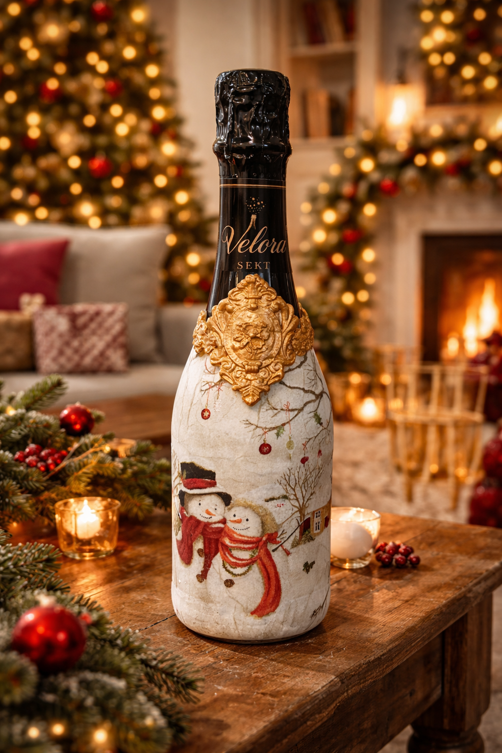 Goldener Winterzauber