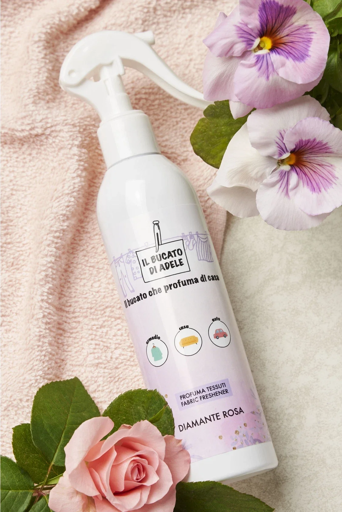 TEXTIEL PARFUM SPRAY Diamante Rosa