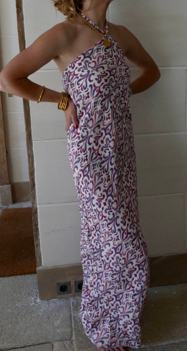 Robe Pia rose
