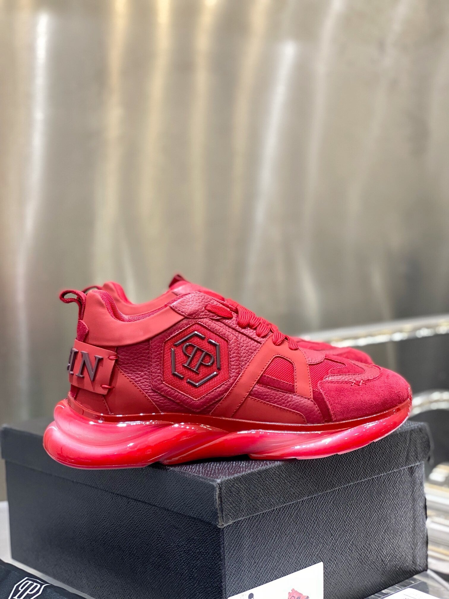 P/P leather sneakers -8