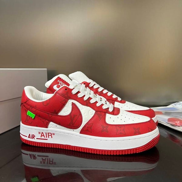 23SS LOUIS VUITTON X NIKE AIR FORCE 1 RED