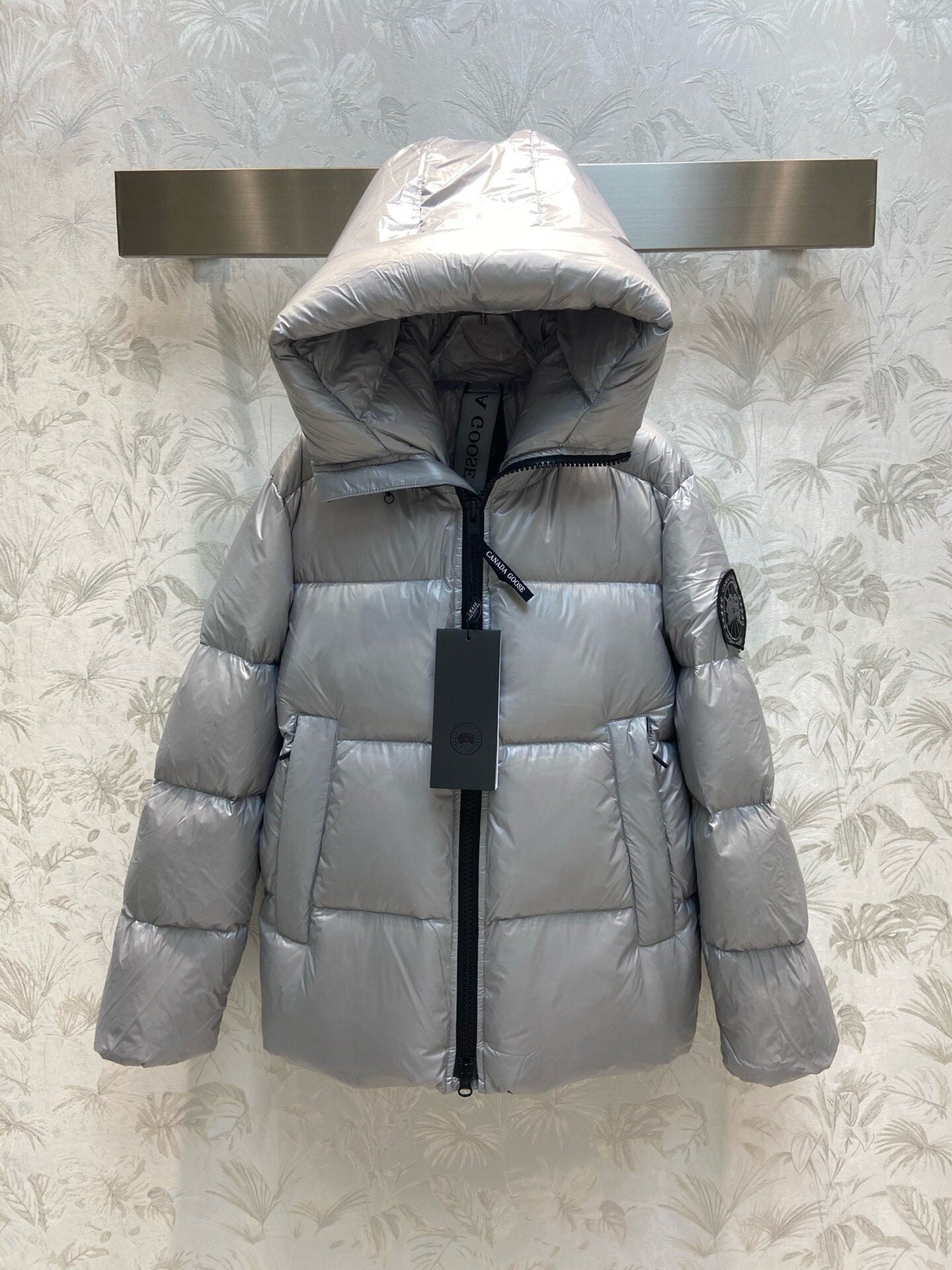 CG23 New Capsule Series Down Jacket Hooded Short Bread Down Jacket