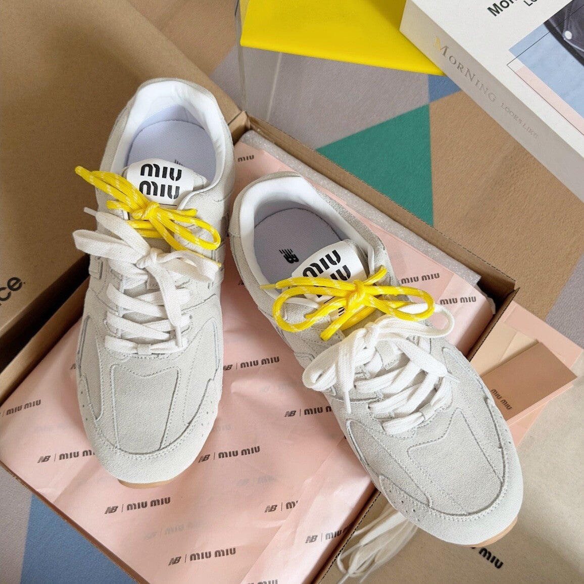 MiuMiu x New Balance NB530 Casual Sneakers