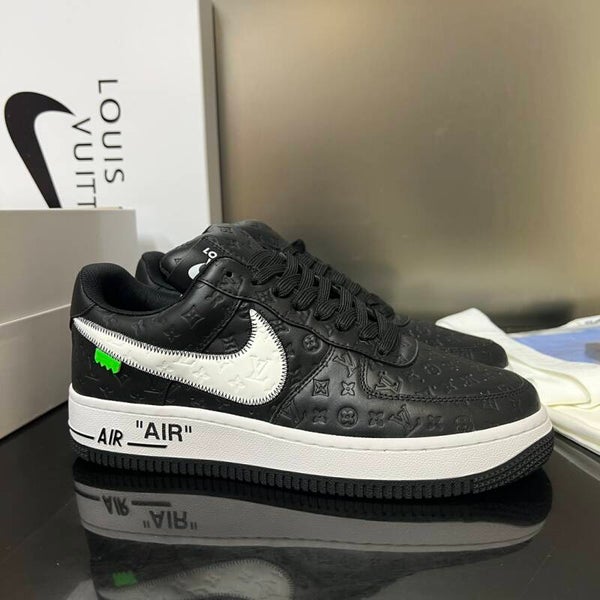 23SS LOUIS VUITTON X NIKE AIR FORCE 1 BLACK