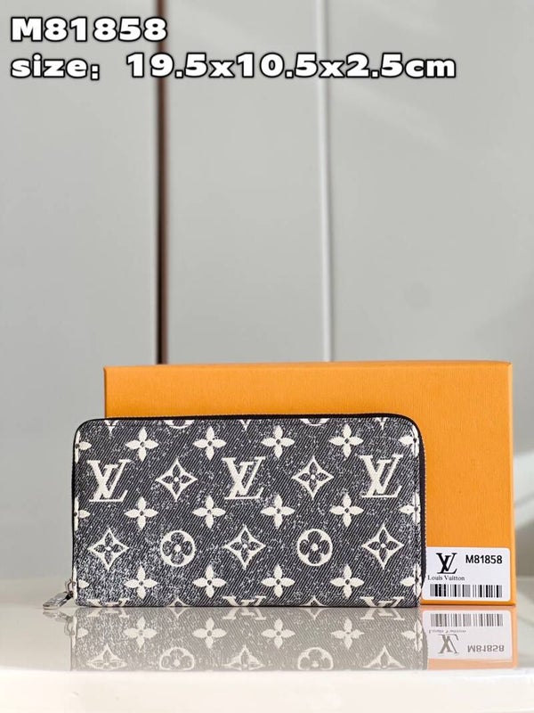 23SS LV ZIPPY WALLET SIZE-19.5*10.5*2.5CM