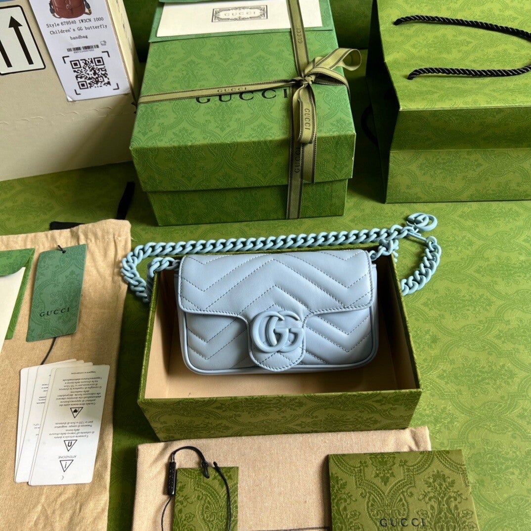 23ss GG Marmont belt bag size-16.5*10.2*5.1cmm