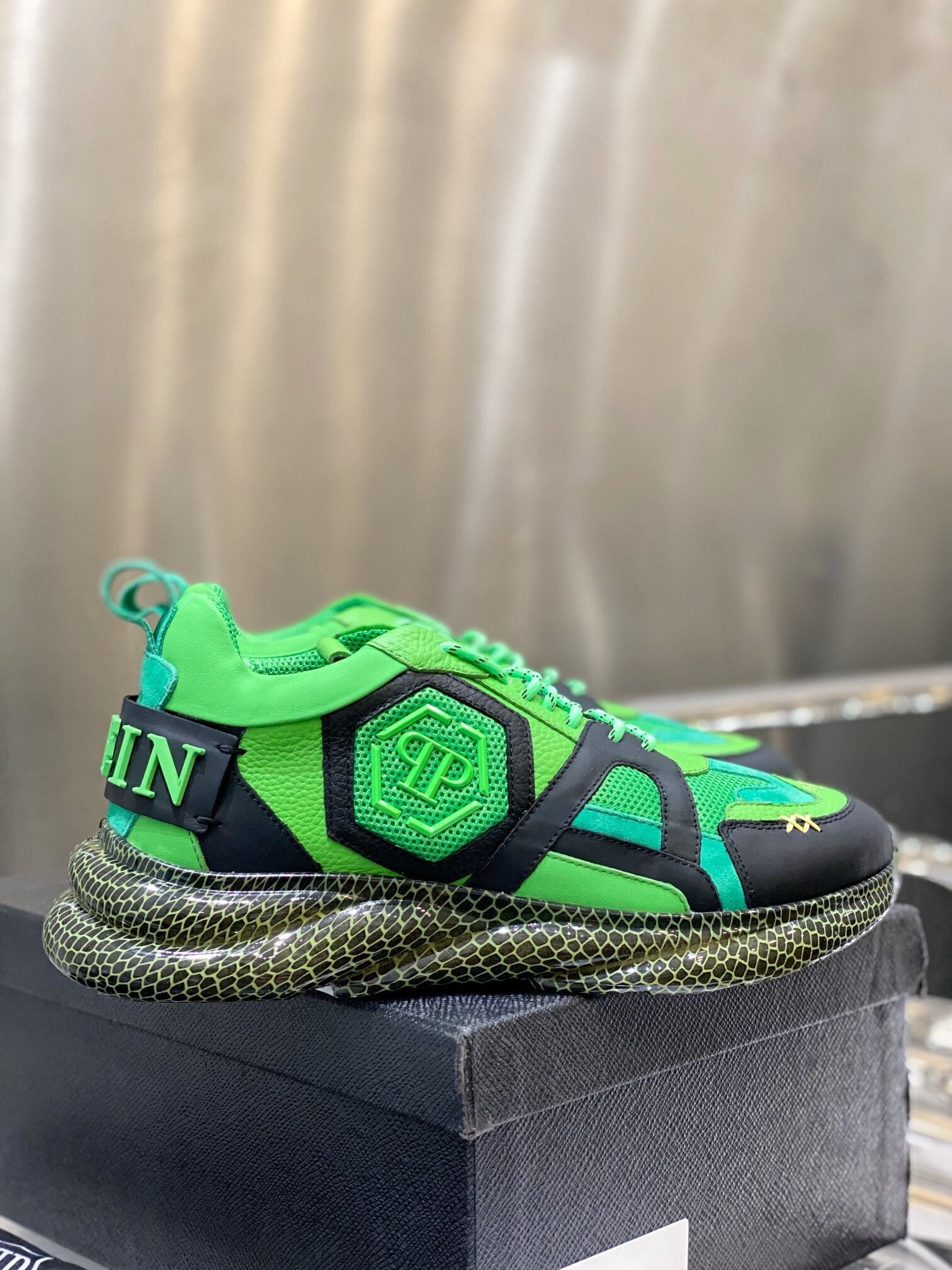 P/P leather sneakers -6