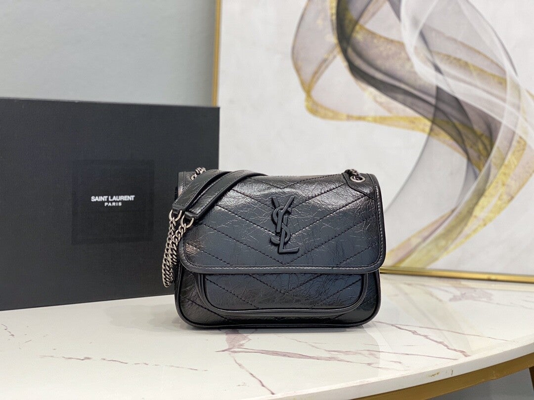 22cm hand bag leather -1