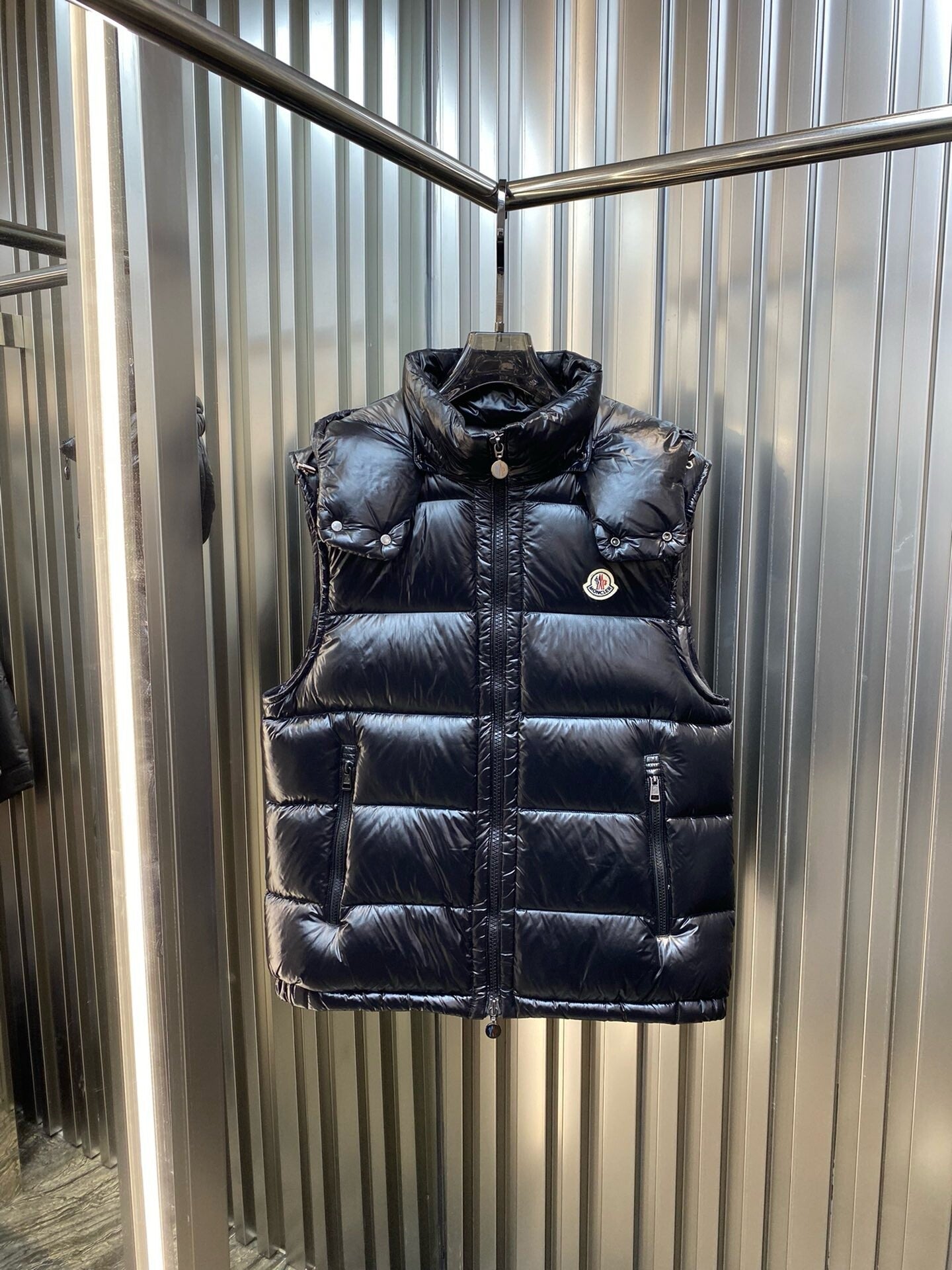 Mon autumn and winter new goose down vest