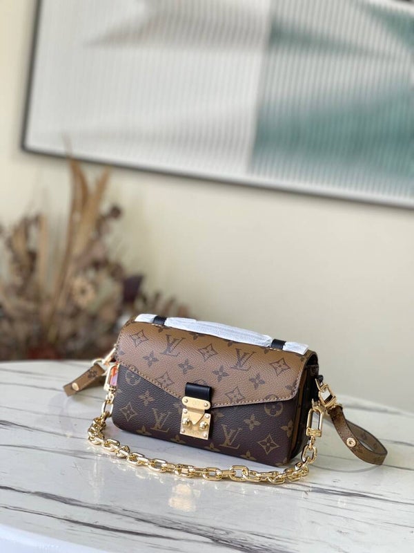 23SS LV POCHETTE METIS EAST WEST BAG SIZE-21.5*13.5*6CM
