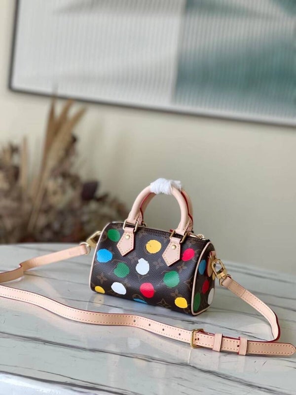 23SS LV✖️YK SAC NANO SPEEDY BAG SIZE-16*10*7.5CM