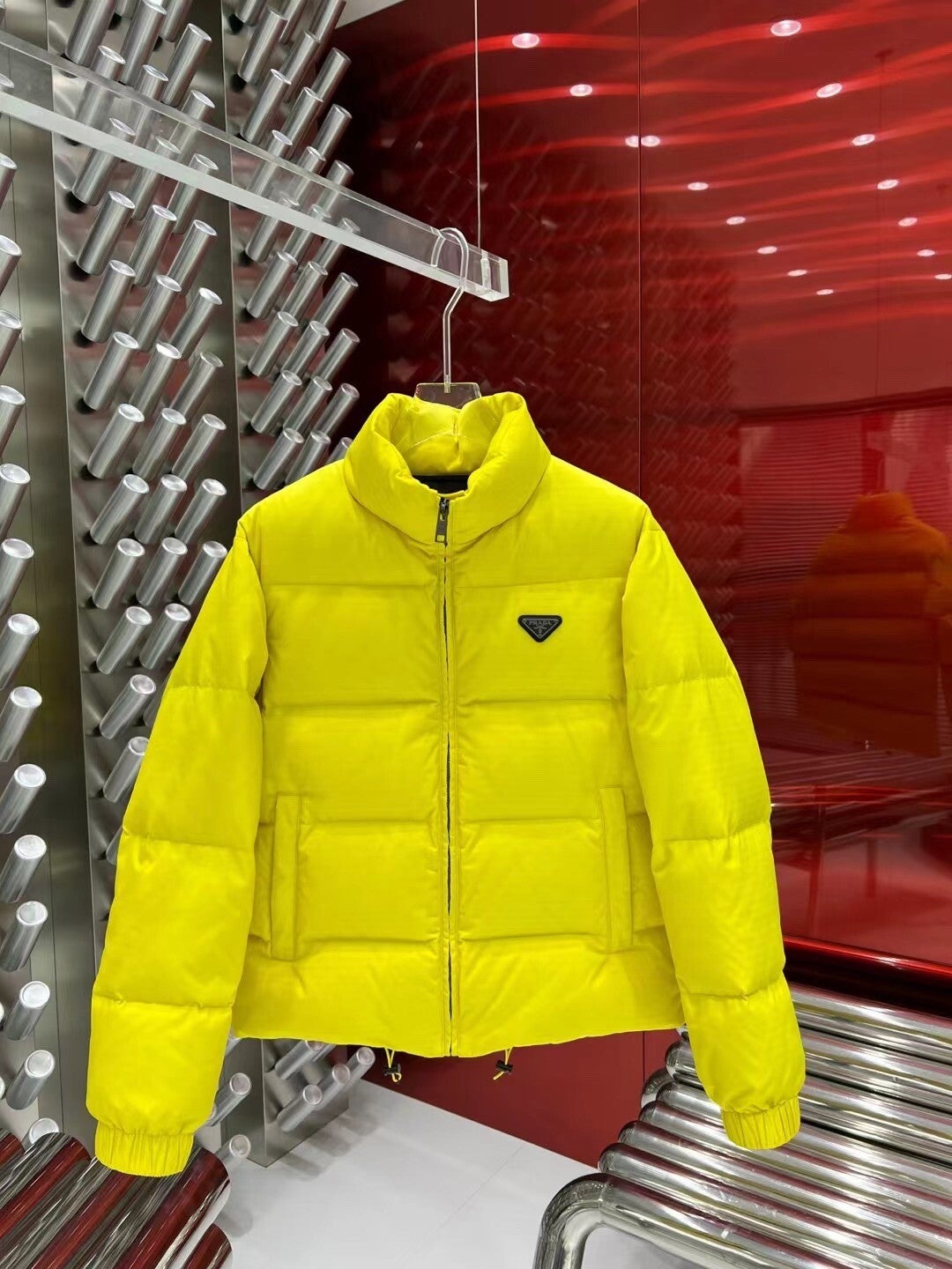 P//ada 2023 Autumn and Winter New Style Down Jacket