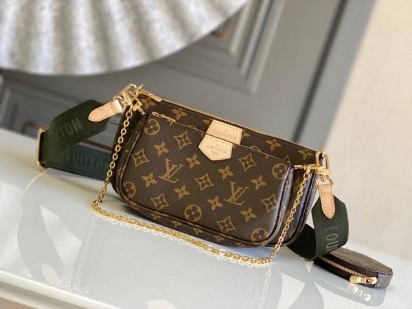 23SS LV MULTI POCHETTE CROSSBODY BAG SIZE-24*13.5*4CM 232028150