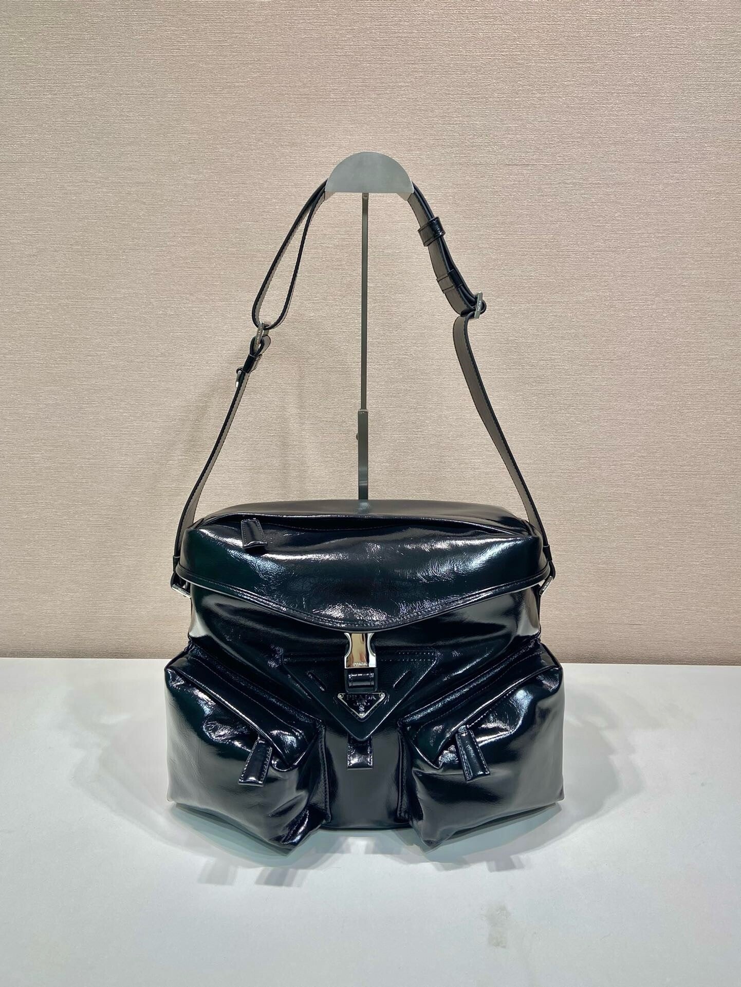 Leather P- Bag