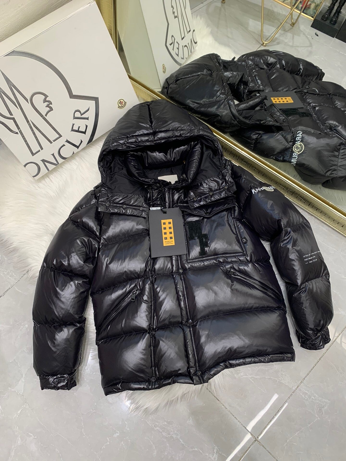 Monc1er 23FW latest model  Genius 7 FRGMT Fujiwara Hiroshi co-branded Jacket