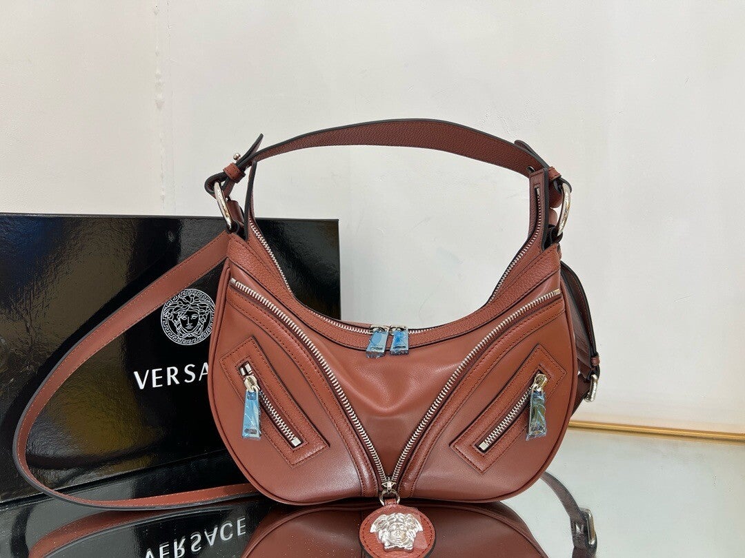 Medusa Versace's new crescent bag  cross-body/underarm