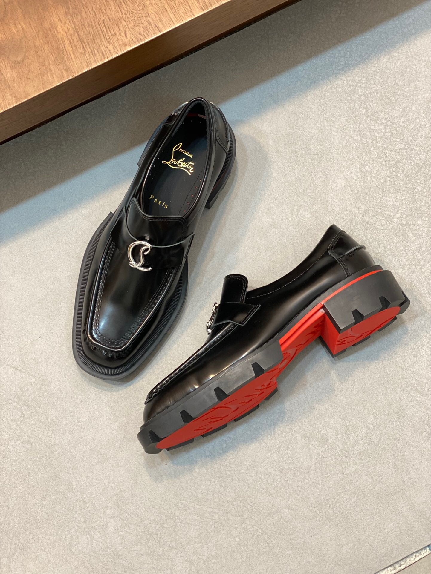 Christian Louboutin men's Derby shoes