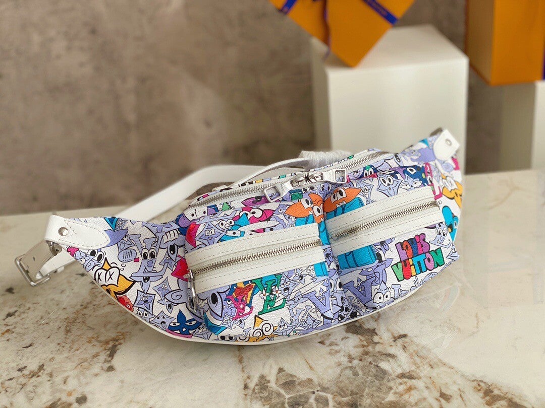 23SS LV BUMBAG MULTIPOCKET BELT BAG SIZE-47*20*9.8CM