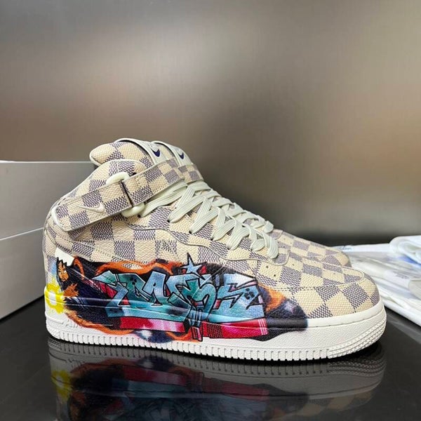 23SS LOUIS VUITTON X NIKE AIR FORCE 1 HIGH TOP