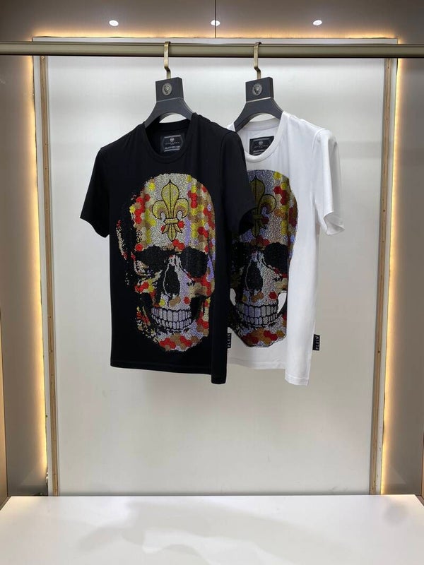 Skull full stones premium quality T-shirt