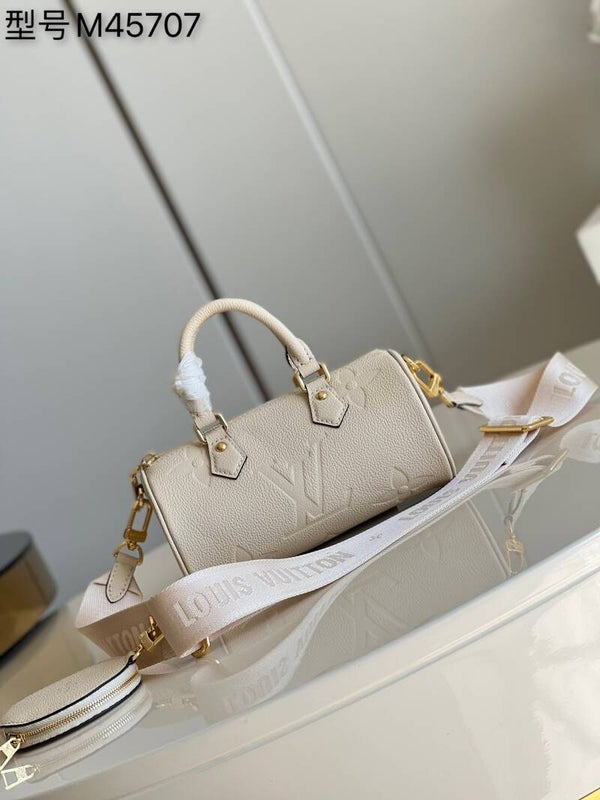 White leather PAP bag