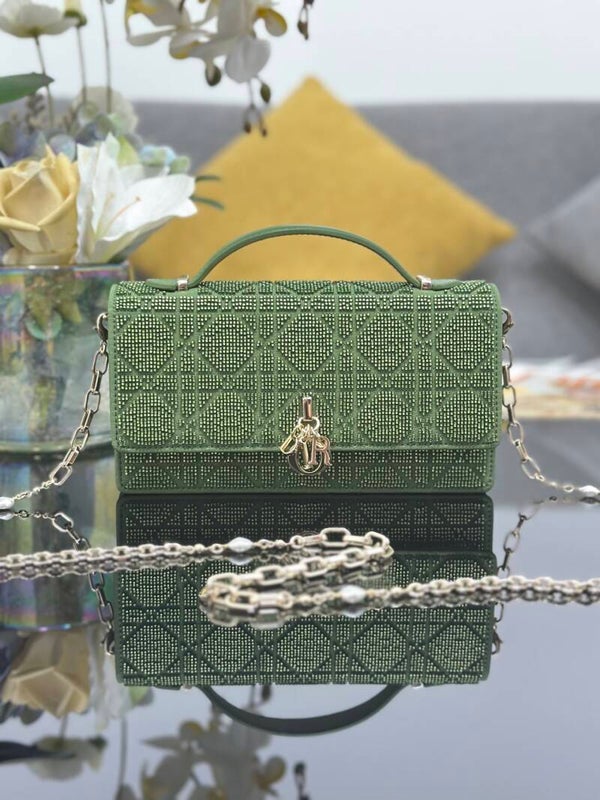 Miss Dior embroidered handbag