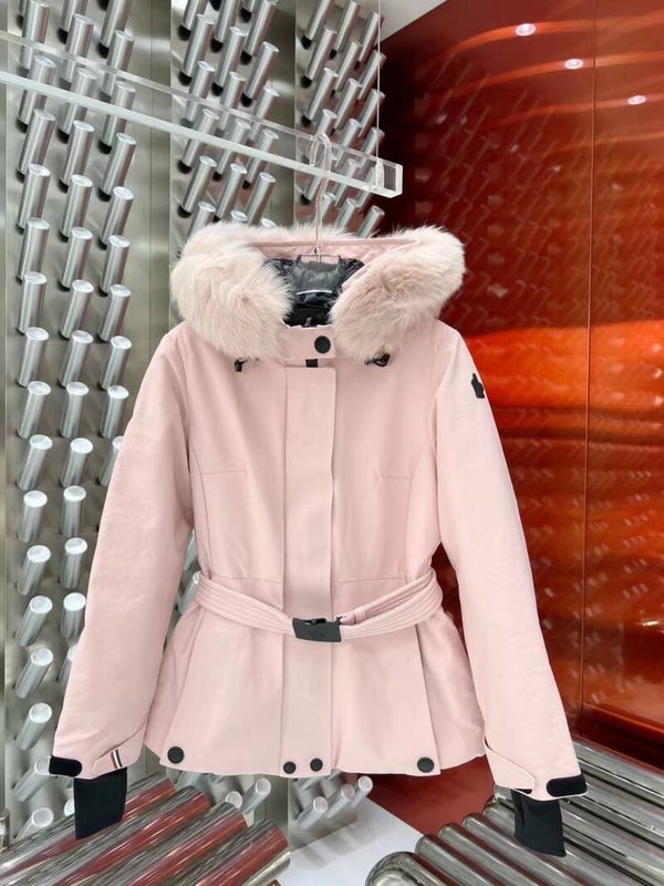 M//ncler 2023 Autumn and Winter New Style Fox Fur Down Jacket