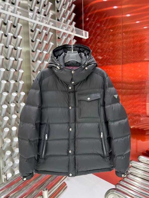 P//ada 2023 Autumn and Winter New Style Down Jacket