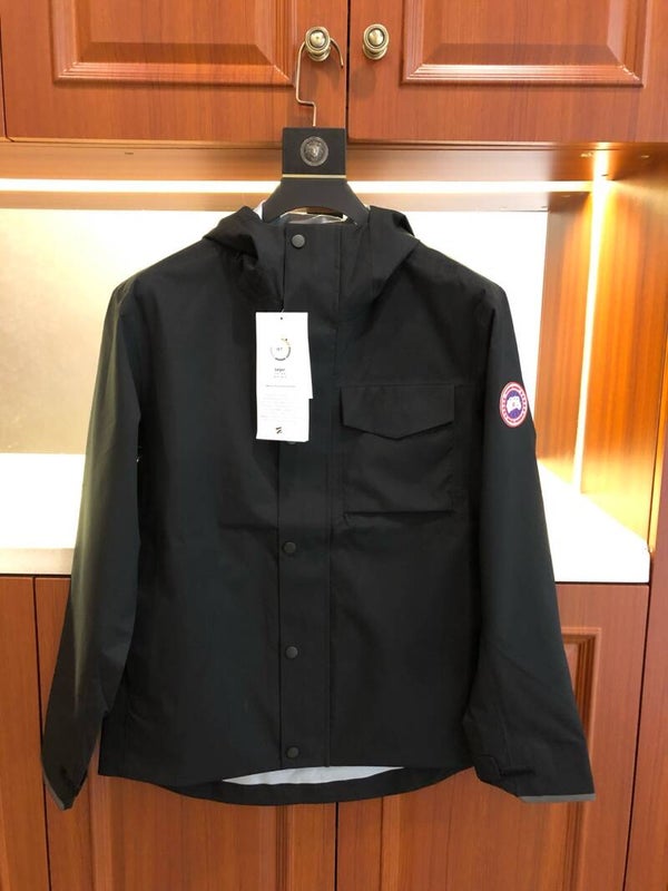 C/.nada Goose 2023 early spring the latest outdoor hooded rubber jacket