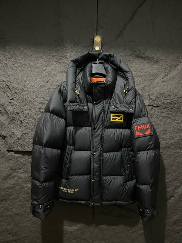 FENDI 23 new top version little monster badge down jacket